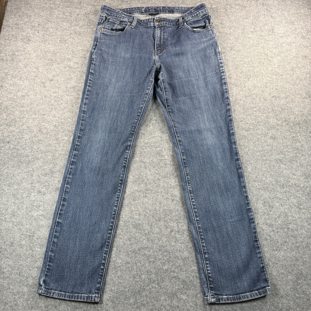 Levi's Jeans Size 12M Womens Mid Rise Skinny The Original Medium Wash Blue Denim